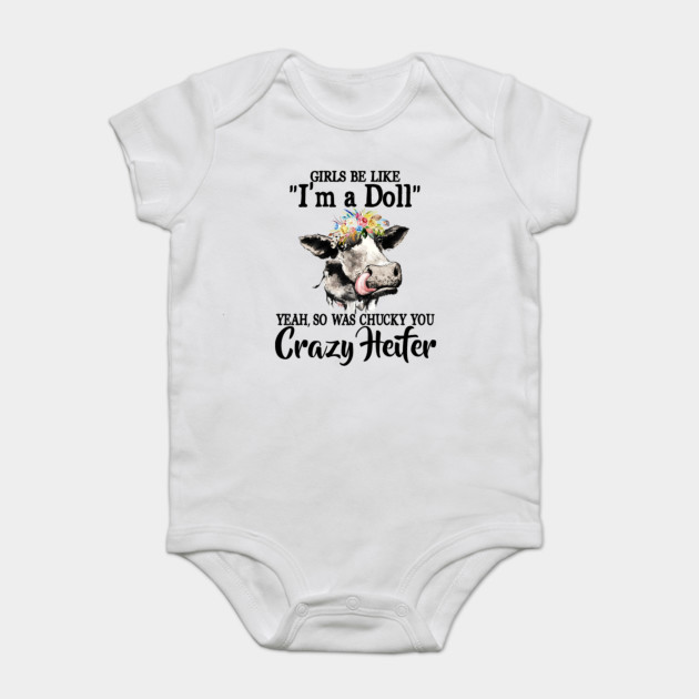 chucky baby onesie