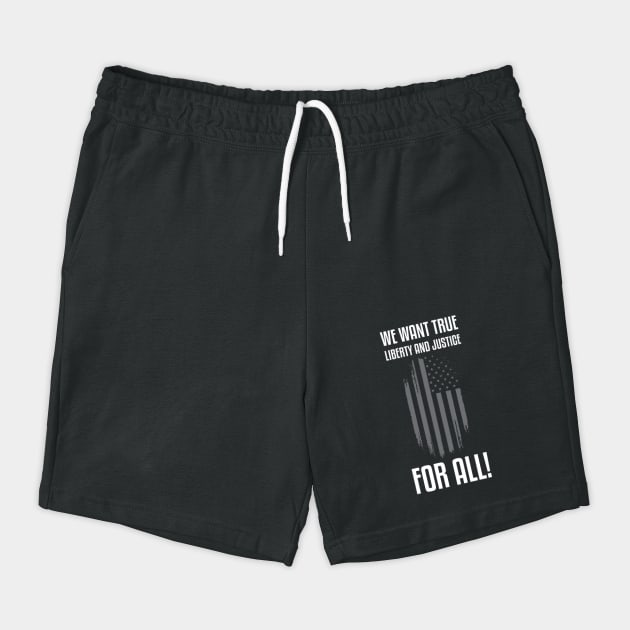 We Want True Liberty and Justice For All! | Activist by UrbanLifeApparel