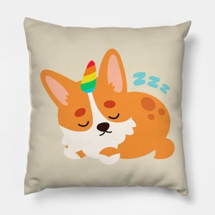 Cute Corgi Sleeping Pillow