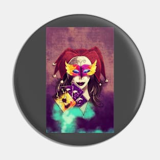 Death Masquerade: Major Arcana Cover Pin