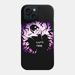 Halloween - Monster from darkness - Purple Phone Case