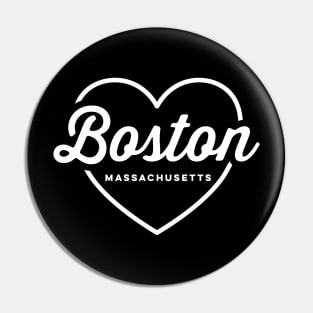 Boston Massachusetts Love Pin