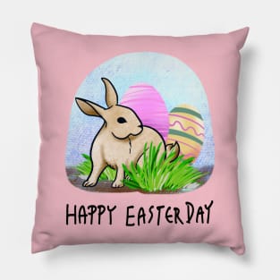 HAPPY Easter Day Pillow