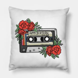 Cassette Mix Tape - The Last of Us - Joel and Ellie Pillow