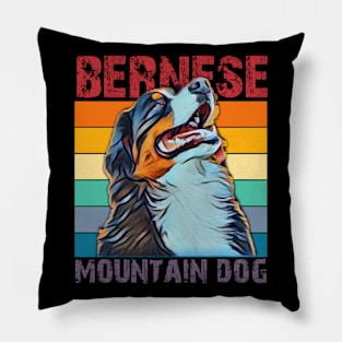 Bernese mountain dog Pillow