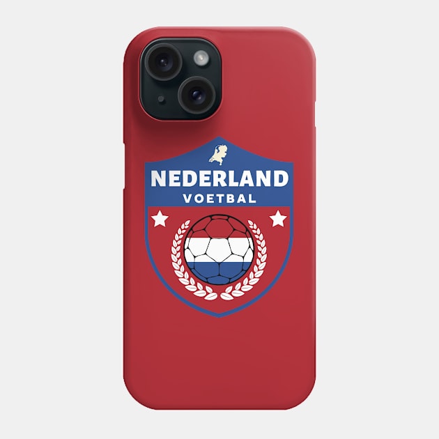 Nederland Voetbal Phone Case by footballomatic