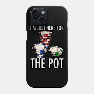 Gambling for the pot Phone Case