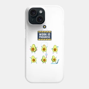 training avocado Phone Case