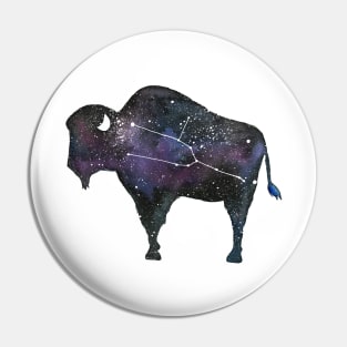 Bison Constellation Pin