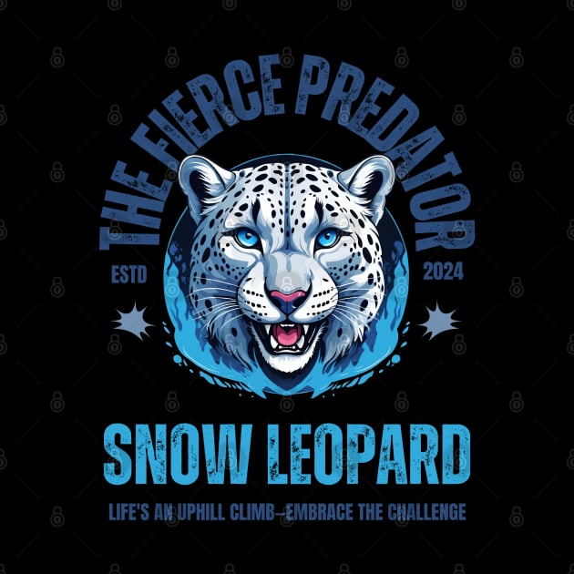 Snow Leopard by Pearsville