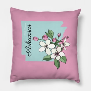 Arkansas State Flower Pillow