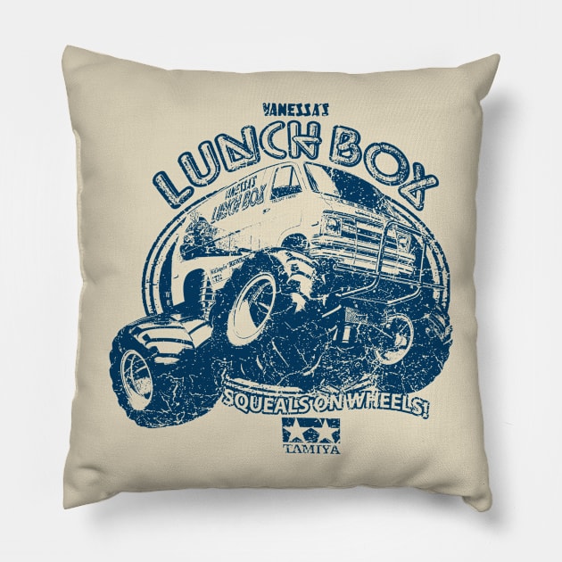 Vintage Vanessa's Lunchbox 1987 Pillow by BangbangKittee