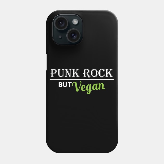 Vegetarian - Funk Rock but vegan Phone Case by KC Happy Shop