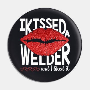 Welder Wife Proud Welder S Wife I Love My Welder Gifts For A Welder Pipeline Welder Gifts For Her Welding Welder Wife Pin