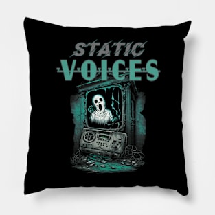 Static Voices Pillow