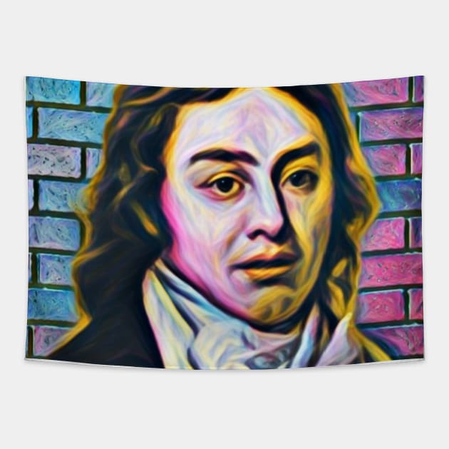 Samuel Taylor Coleridge Portrait | Samuel Taylor Coleridge Artwork 10 Tapestry by JustLit