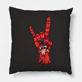 Devil Horns Pillow