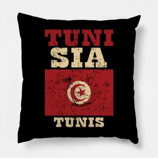 Flag of Tunisia Pillow