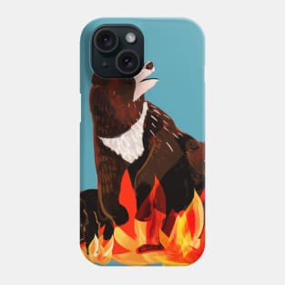 Taiga on fire #4 Phone Case