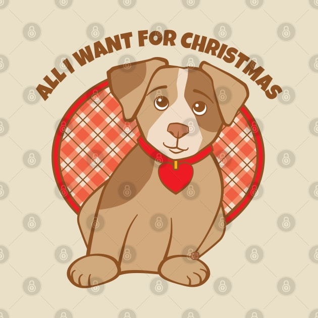 Christmas Puppy by Sue Cervenka