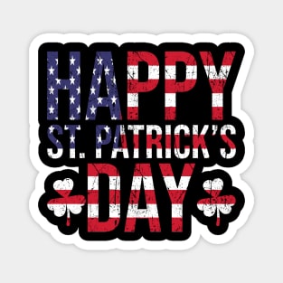 St. Patrick's Day - Happy Magnet