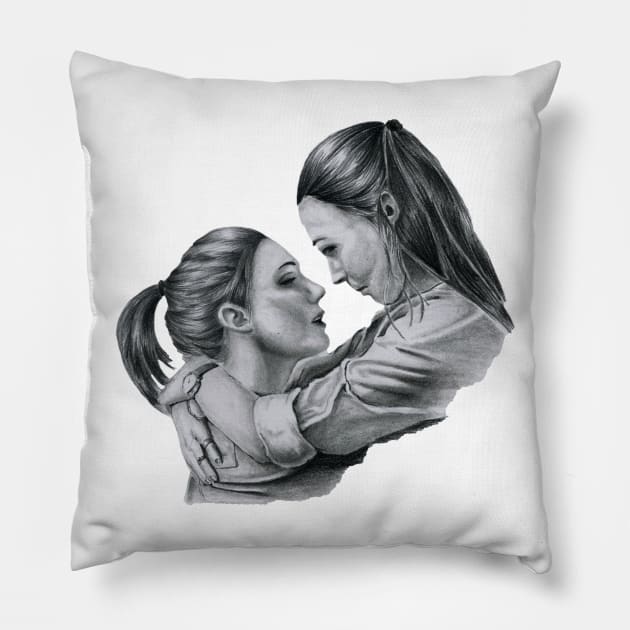 WayHaught Pencil Fanart #2 Pillow by CriSan