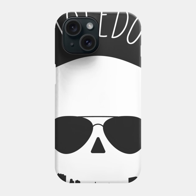 Skyline Skull - Toledo Phone Case by SchaubDesign