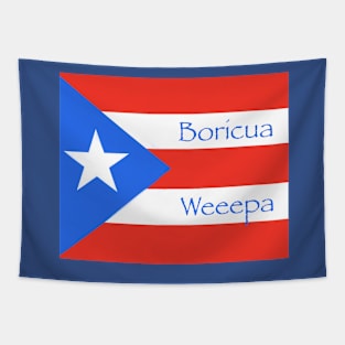 Boricua Weeepa Tapestry