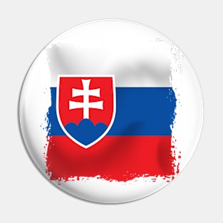 Slovakia artwork Pin