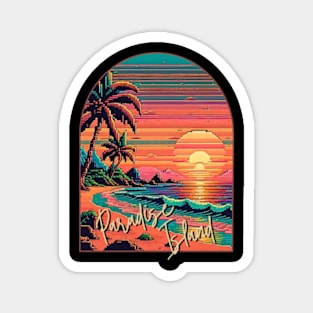 Paradise Island Magnet