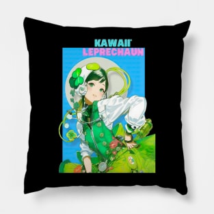 Kawaii Leprechaun Pillow