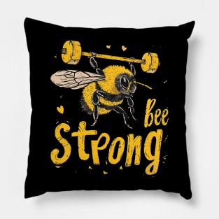 bee strong Pillow