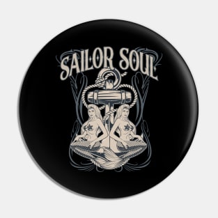 Sailor Soul Sailing Captain Pin