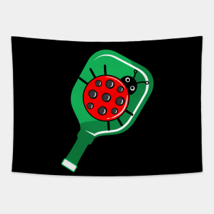 Sweet Pickleball ladybird Tapestry