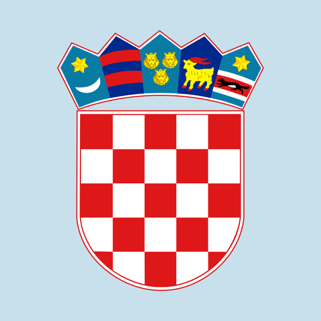 Croatia Coat of Arms by Yesteeyear