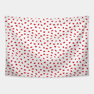 Red dots Tapestry