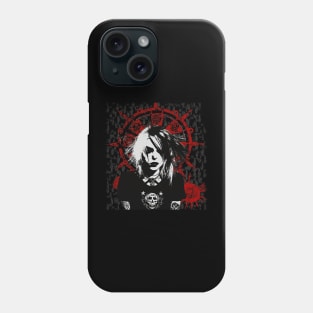 Girl, aesthetic, Occult, Unholy, grunge, Emo, Punk, Satanic, e girl, egirl, goth, baphomet, punk rock, death metal Phone Case