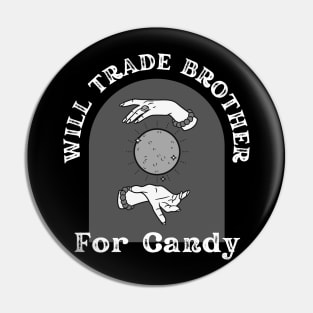 Halloween Witty Candy Trade: Treats, Tricks & Hilarious Trades Pin