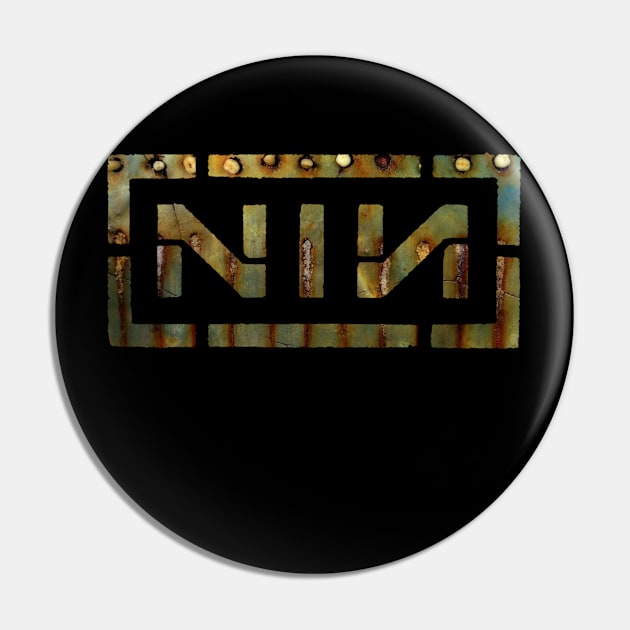 Nine Inch Nails Pin by trippy illusion