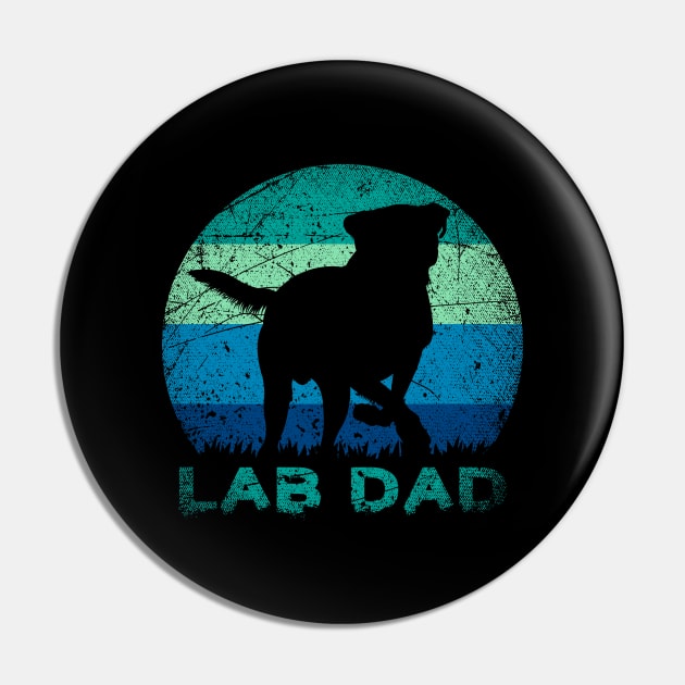 Lab Dad Labrador Pin by ShirtsShirtsndmoreShirts