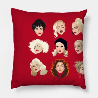 Faces of Madge Pillow