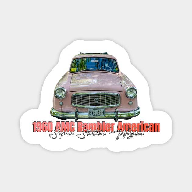 1960 AMC Rambler American Super Station Wagon Magnet by Gestalt Imagery