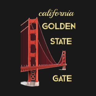 california golden state gate T-Shirt