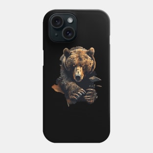 Secrets Shrouded In Grizzly Bear Phone Case