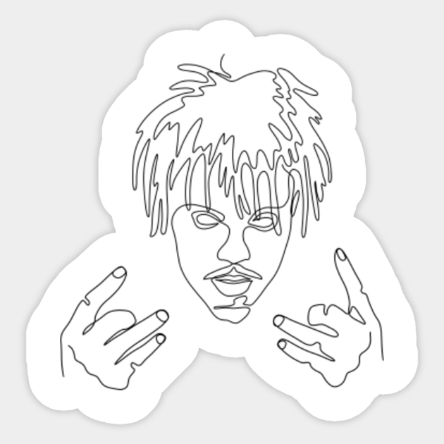 Juice Wrld Juicewrld Aufkleber Teepublic De