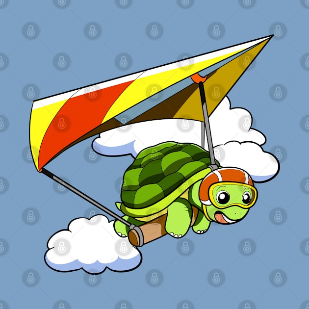 Flying Turtle by WildSloths