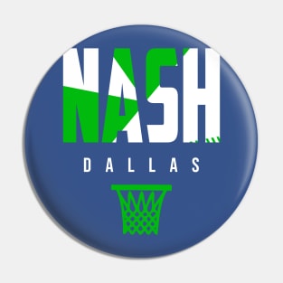 Nash Dalls Basketball Pin