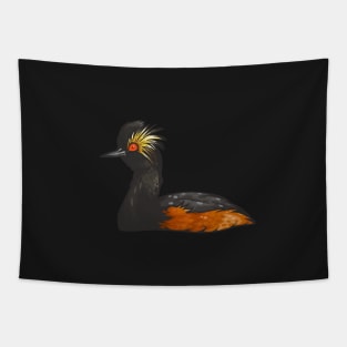 Eared Grebe Tapestry