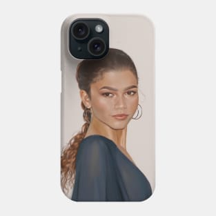 Zendaya Portrait Phone Case