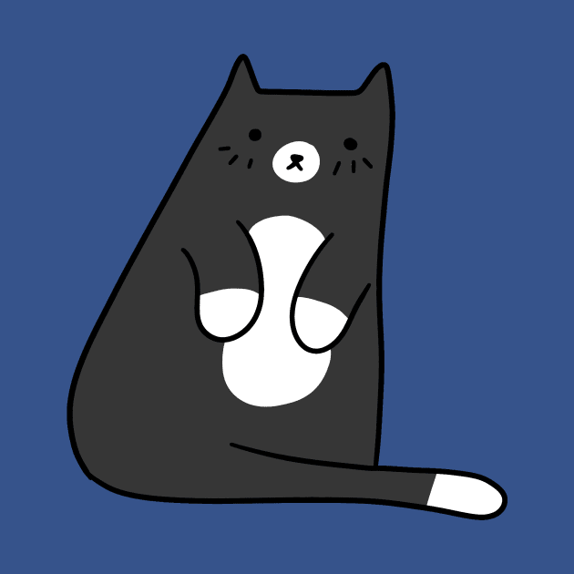 Cute Tuxedo Kitty by saradaboru